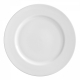 Royal White Luncheon Plate