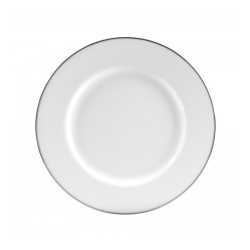 Silver Line Luncheon Plate