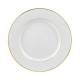 Gold Double Line Charger Plate