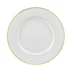 Gold Double Line Charger Plate