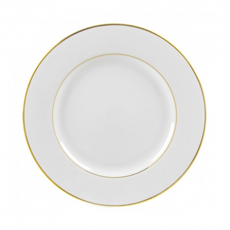 Gold Double Line Charger Plate