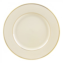 Cream Double Gold Charger Plate