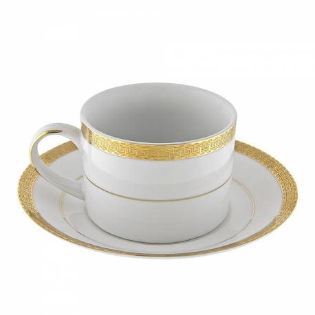 Luxor Gold Can Cup/Saucer