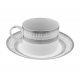 Iriana Silver Can Cup/Saucer