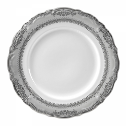 Vanessa Platinum Charger Plate