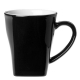 Whittier Squares Black Black Square Mug