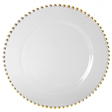 Belmont Gold Charger Plate