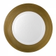 Saturn Gold Glass Charger Plate