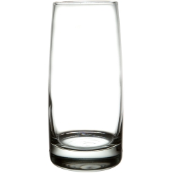 Clear Heavy Base Cooler Straight Shape Tall Glass Cup (15052102